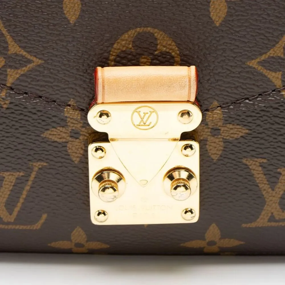 Louis Vuitton Monogram Canvas Pochette Metis E/W Shoulder Bag